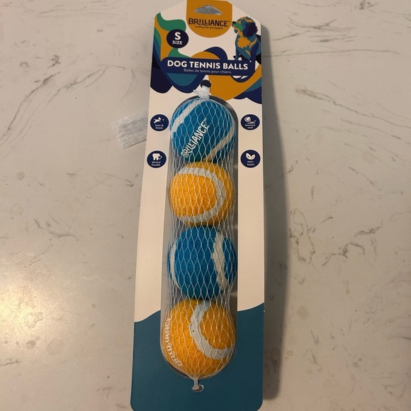 Dog Tennis Balls- Small- 4pack - Picture 1 of 4